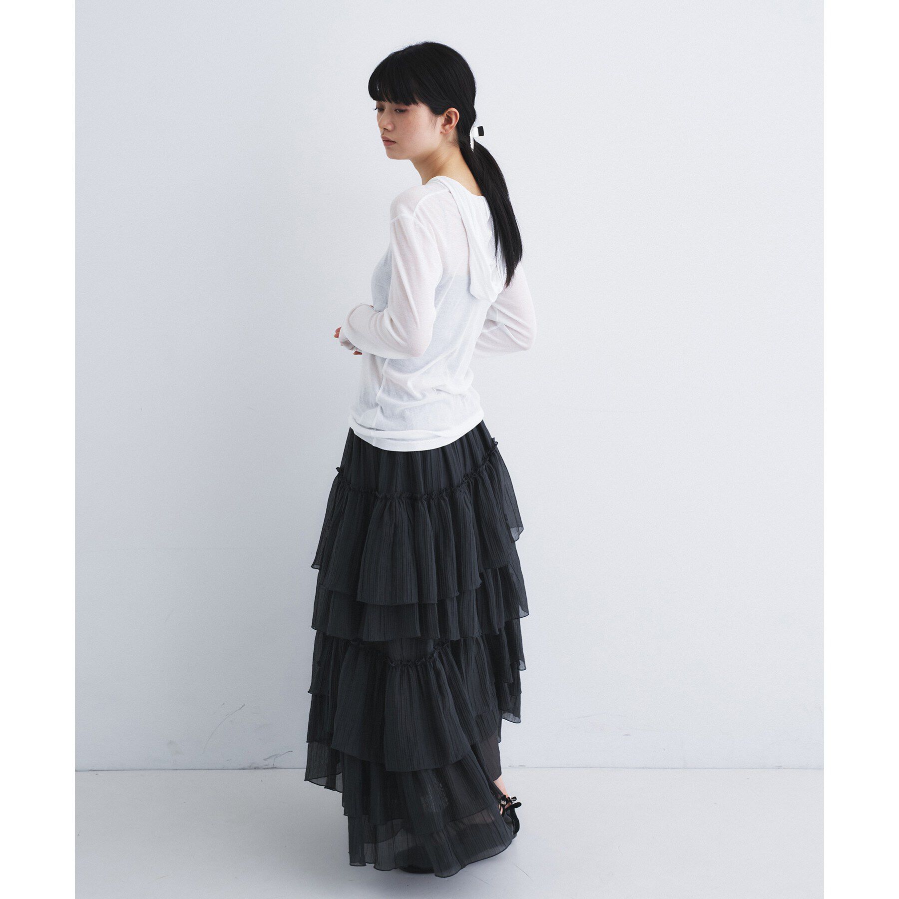 CODE A「M dramatic skirt」|スカート|