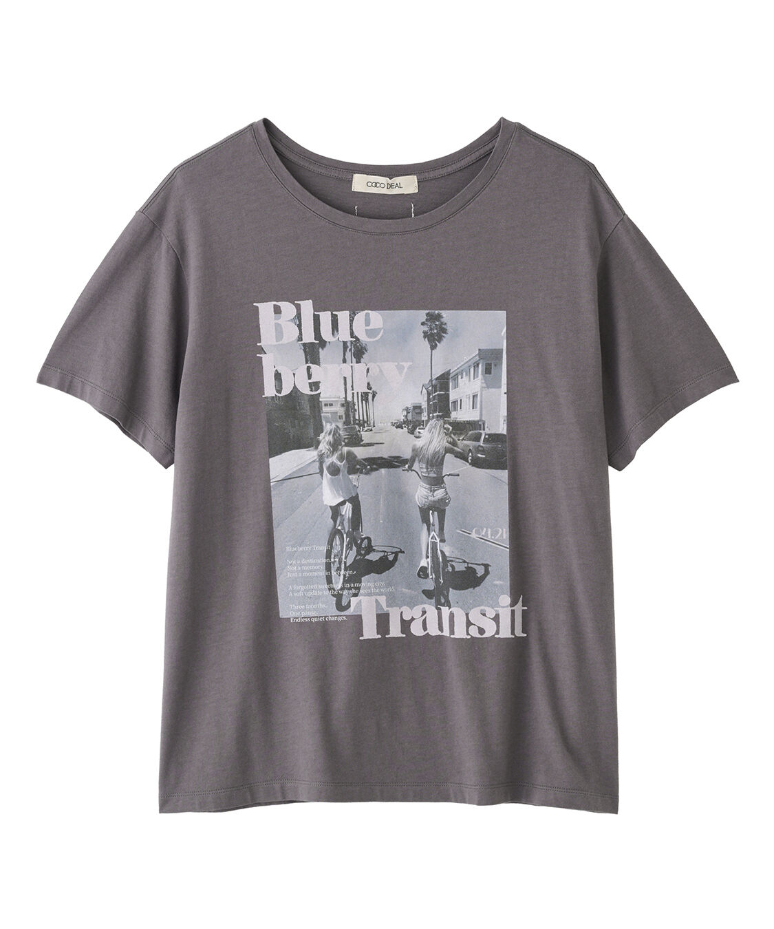 COCO DEAL「フライヤーグラフィックTシャツ」|Tシャツ・カットソー|