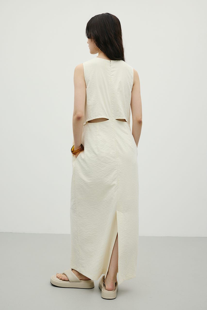 STYLEMIXER「マットサテンバックオープンワンピース」|ワンピース|
