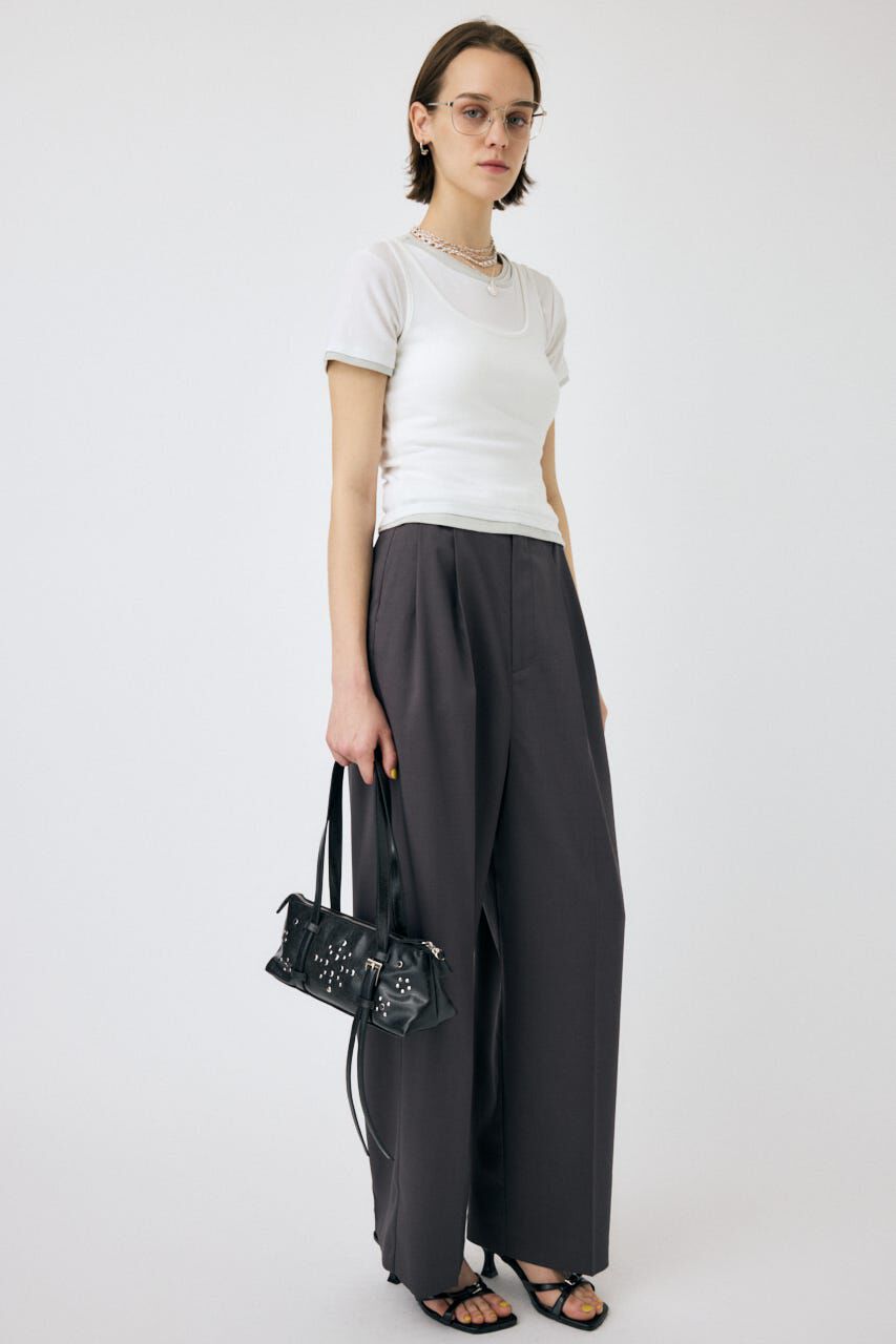 MOUSSY「TUCK トラウザーズ」|その他|