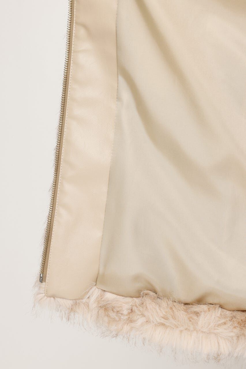 SLY「BIG COLLAR FUR コート」|その他|