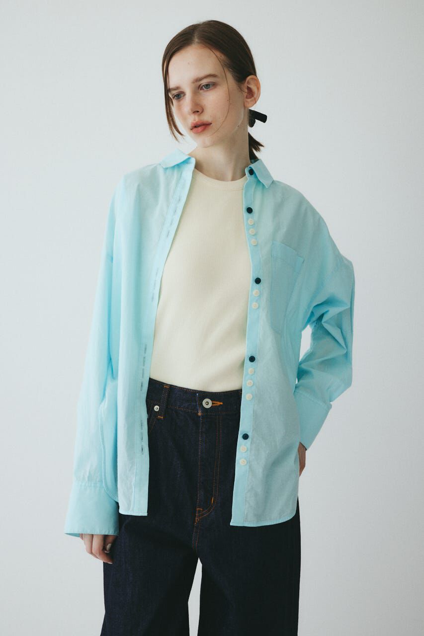 HeRIN.CYE「Round cut loose shirts」|シャツ・ブラウス|