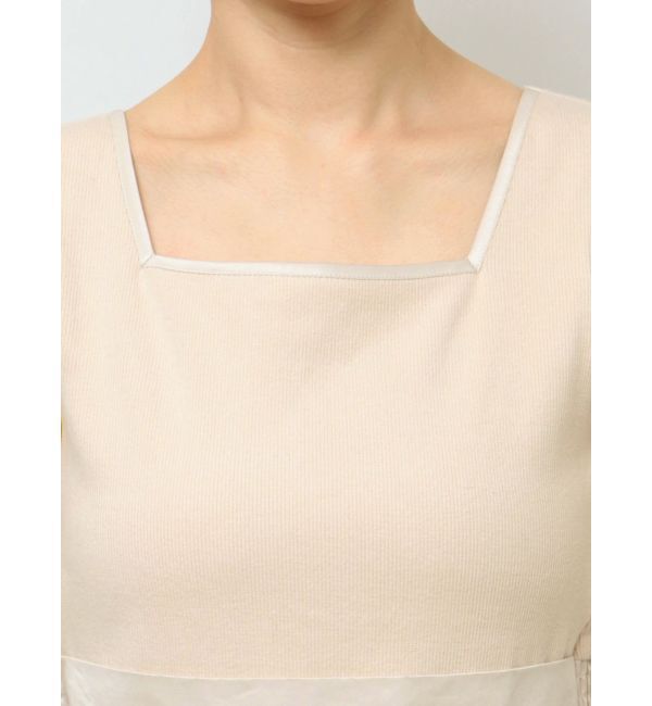 CALNAMUR「BACK RIBBON PEPLUM TOPS/バックリボンペプラムトップス」|Tシャツ・カットソー|