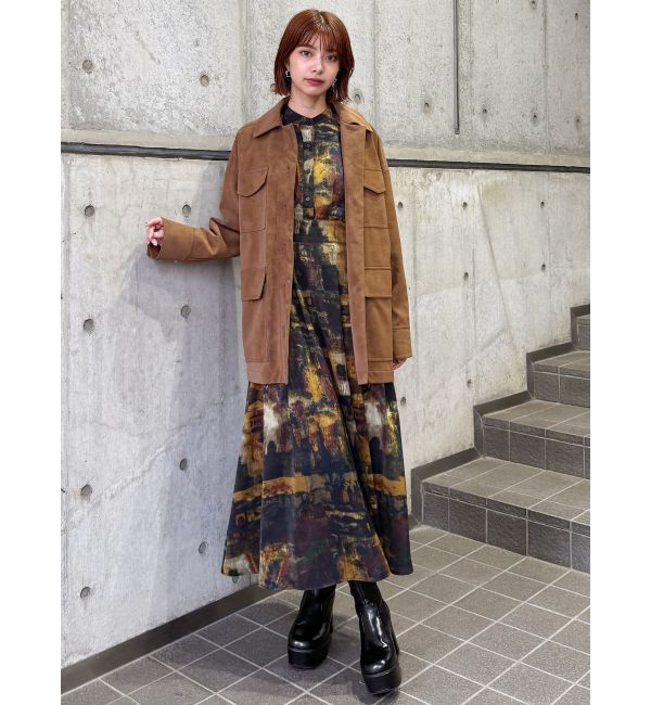 MURUA「2wayスタッズカバーブーツ」|ロングブーツ|
