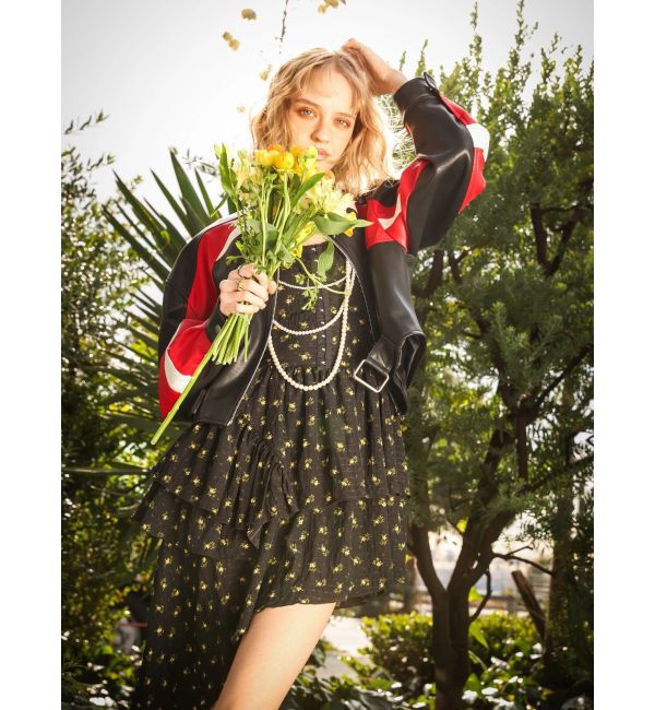 EVRIS「LONG PEARL CHAIN 3連 ネックレス」|ネックレス|
