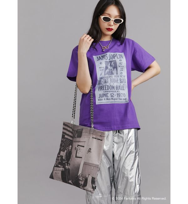 jouetie「【JANIS】chain and synthetic leather strap tote bag【コラボ】」|トートバッグ|