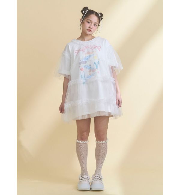 merry jenny「frill mary jane metal sneakers」|スニーカー|