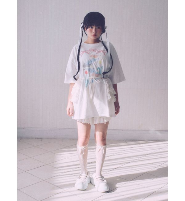 merry jenny「frill mary jane metal sneakers」|スニーカー|