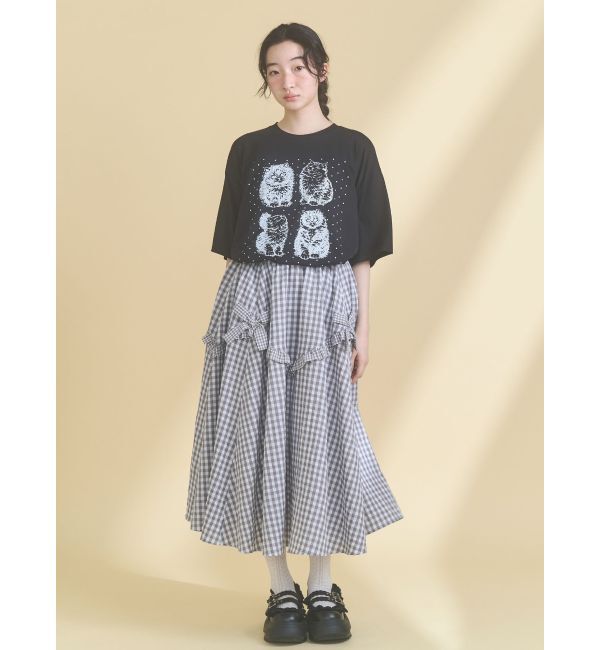 merry jenny「frill mary jane metal sneakers」|スニーカー|