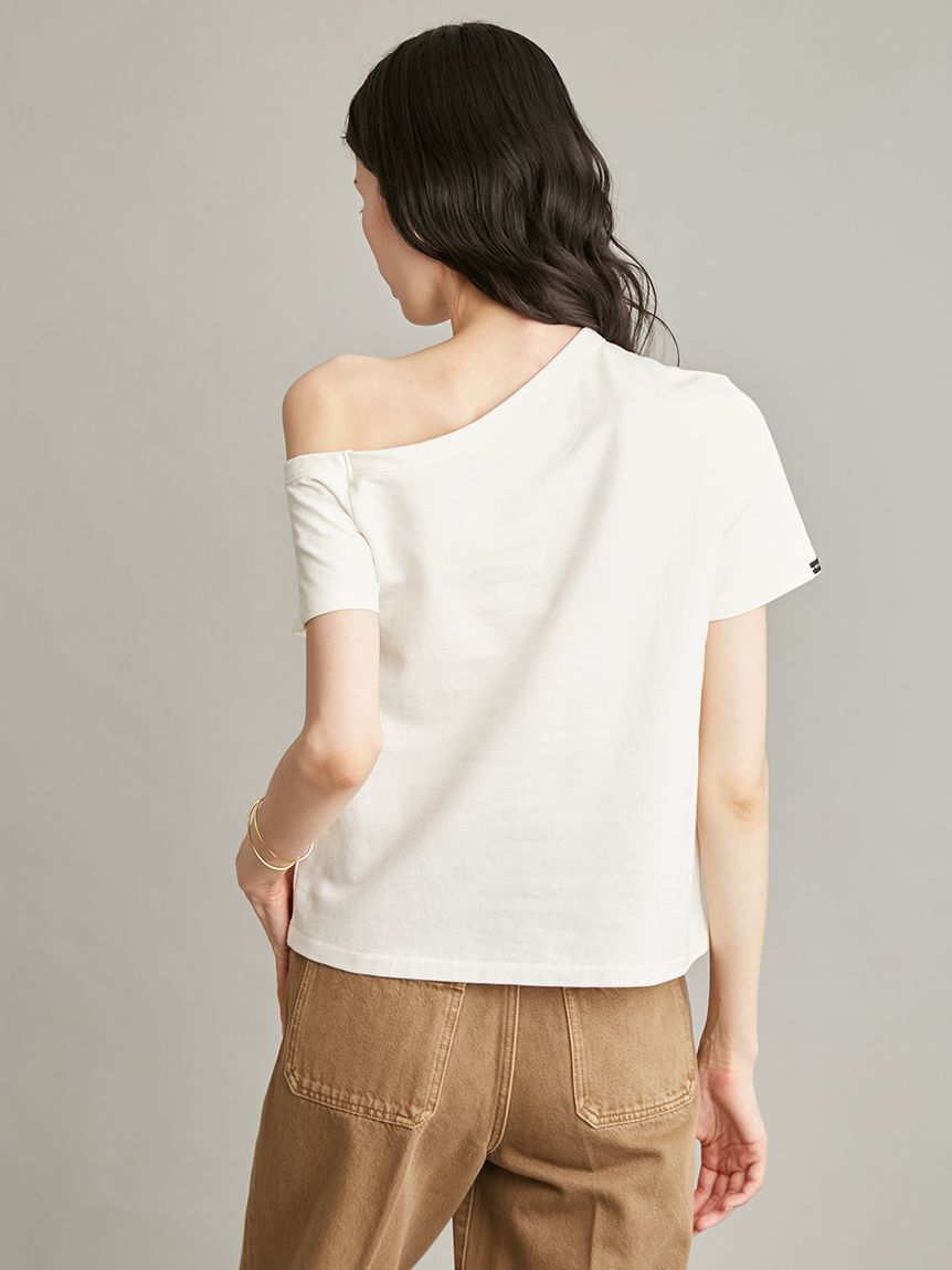 Mila Owen「アシンメトリーネックＴシャツ」|Tシャツ・カットソー|
