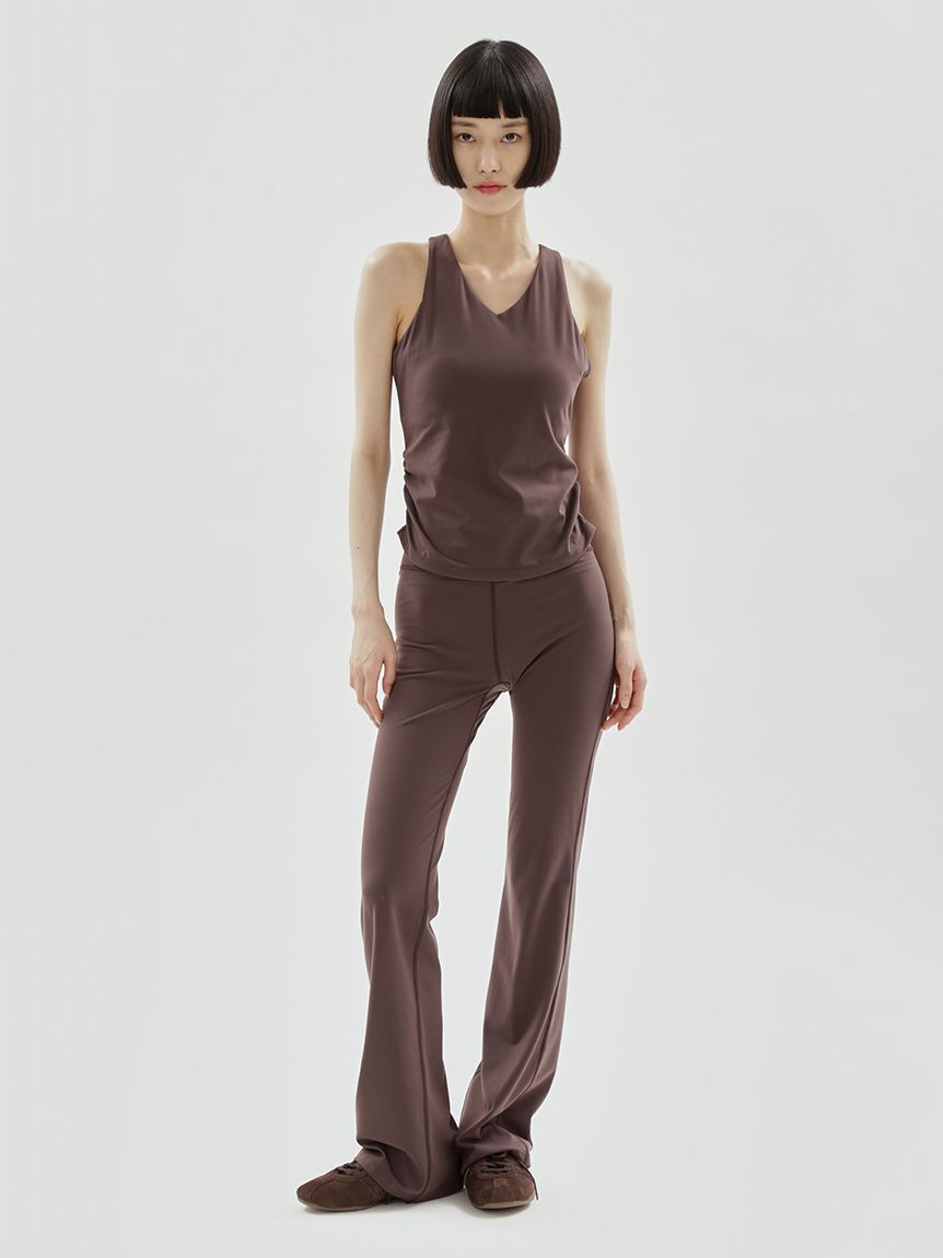 emmi atelier「【W&T】ウエストギャザーカップ付きタンク」|その他|