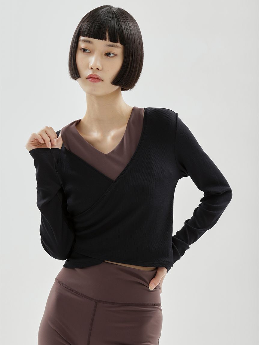 emmi atelier「【W&T】ウエストギャザーカップ付きタンク」|その他|