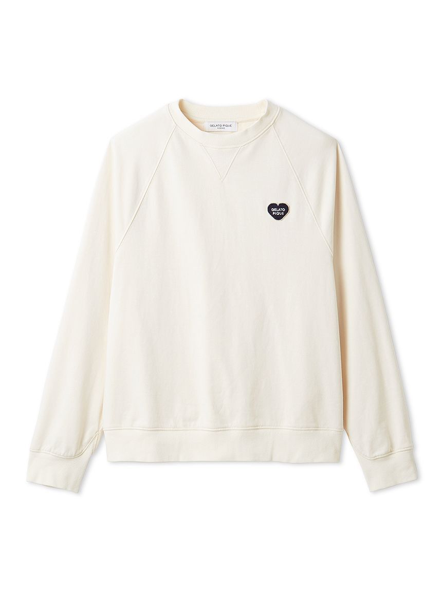 GELATO PIQUE HOMME「【HOMME】裏毛ハートロゴ刺繍プルオーバー」|プルオーバー|CRM
