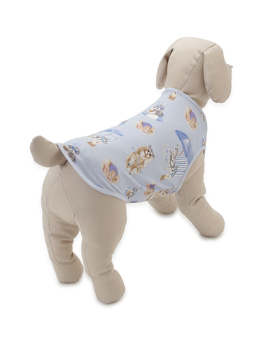  GELATO PIQUE CAT&DOG「【CAT&DOG】【接触冷感】 ビーチ シュナウザー柄Coolingプルオーバー」|その他|