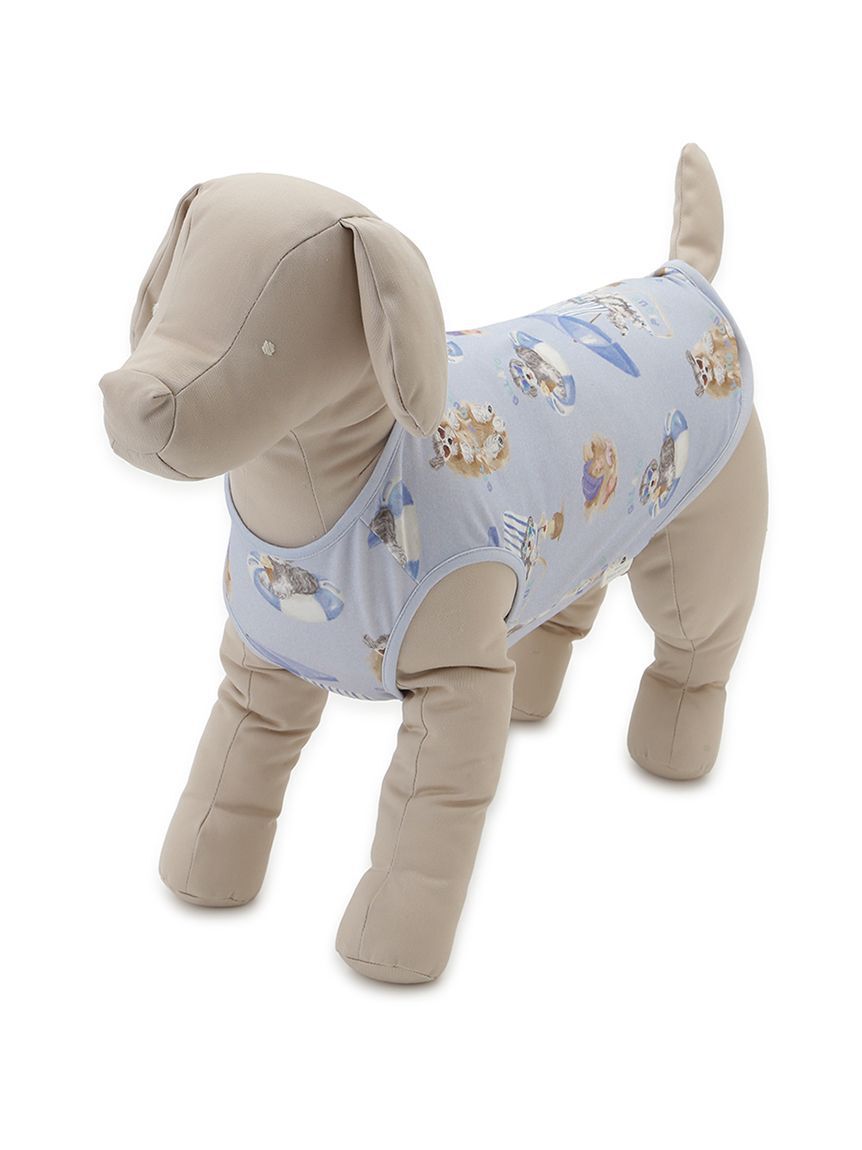  GELATO PIQUE CAT&DOG「【CAT&DOG】【接触冷感】 ビーチ シュナウザー柄Coolingプルオーバー」|その他|