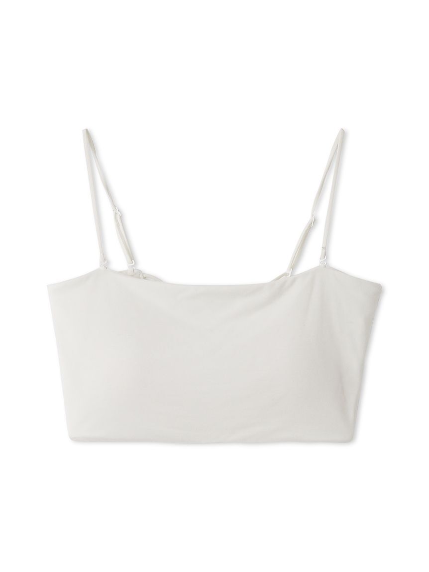 LILY BROWN Lingerie「【LILY BROWN Lingerie】バッククロスバンドゥ」|インナー|WHT