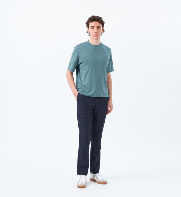 MACKINTOSH PHILOSOPHY「18Gコットン天竺 クルーネックニットTシャツ」|ニット・セーター|
