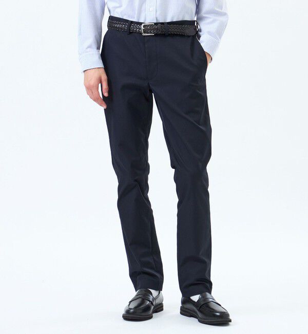 MACKINTOSH PHILOSOPHY「【MP STANDARD TROUSERS】STYLE002 SLIM FIT フレックスドライチノ」|その他|ブラック