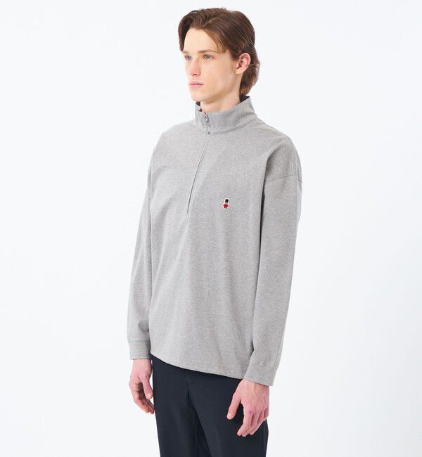 MACKINTOSH PHILOSOPHY「【WEB&一部店舗限定】バッキンガムベア コンパクトスムース ハーフジッププルオーバー」|Tシャツ・カットソー|