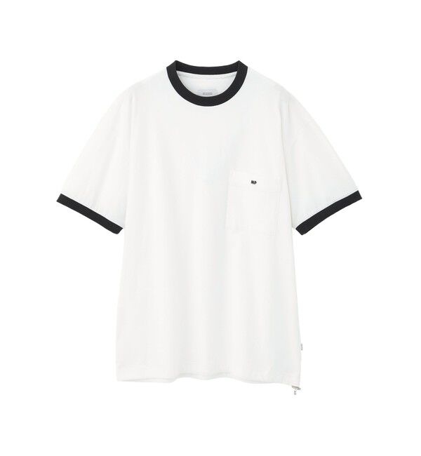 MACKINTOSH PHILOSOPHY「【WEEKENDER】 スピンドルMPロゴリンガーT プレーティング天竺」|Tシャツ・カットソー|ホワイト