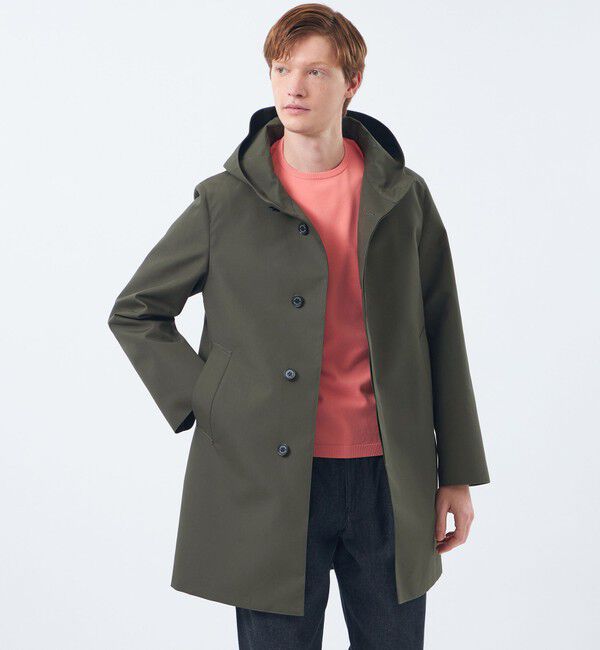 MACKINTOSH PHILOSOPHY「【予約販売】3層ブロードボンディング WELLINGTON HOOD 「ウェリントンフード」」|その他|グリーン3