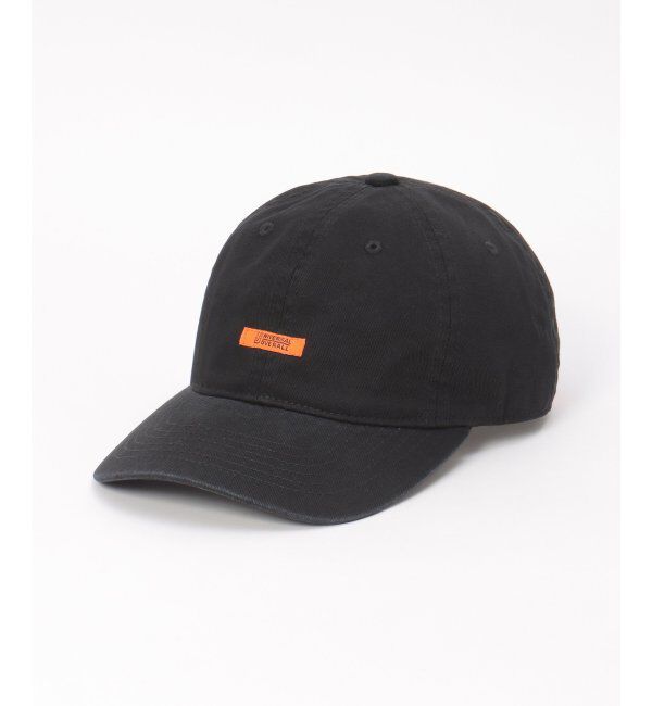 ikka「UNIVERSAL OVERALL ユニバーサルオーバーオール ツイルロゴネームキャップ」|その他|ブラック
