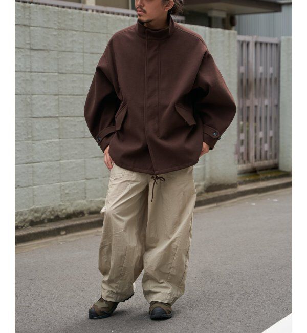 VENCE share style「メルトンショートモッズコート」|ブルゾン・スタジャン|