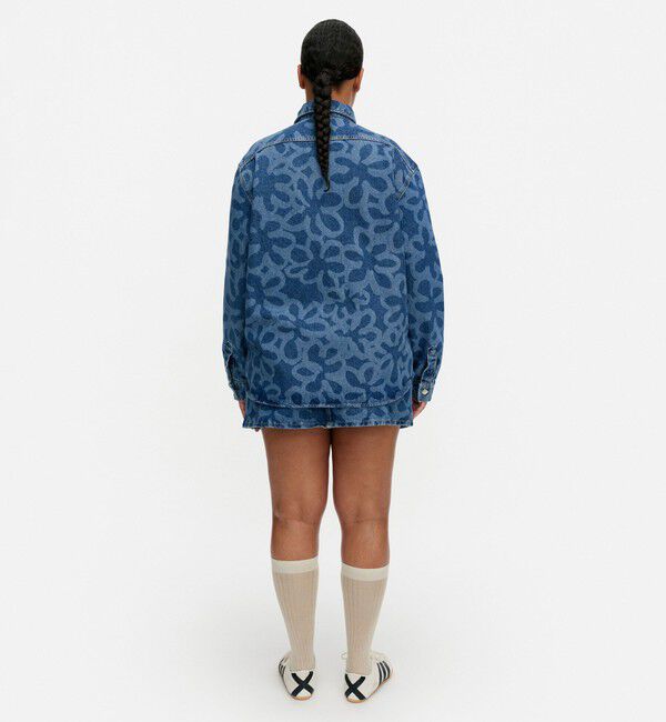 Marimekko「Maridenim Vaihe Kukka シャツ」|シャツ・ブラウス|