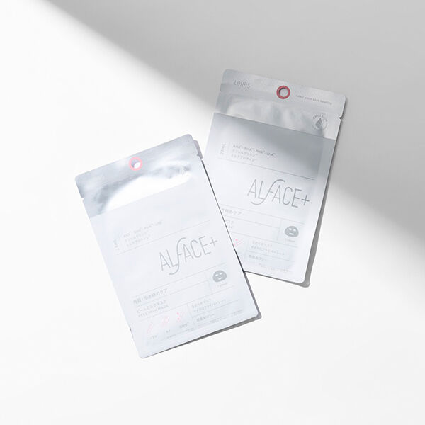 ALFACE＋（オルフェス）「ALFACE+(オルフェス) ピールミルクマスク なめらかマスク (23ml&times;1枚)」|フェイスマスク・パック|