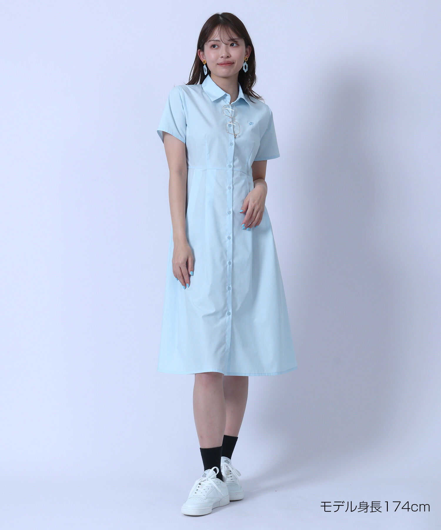 MARY QUANT「ウエストタックシャツ ワンピース」|ワンピース|