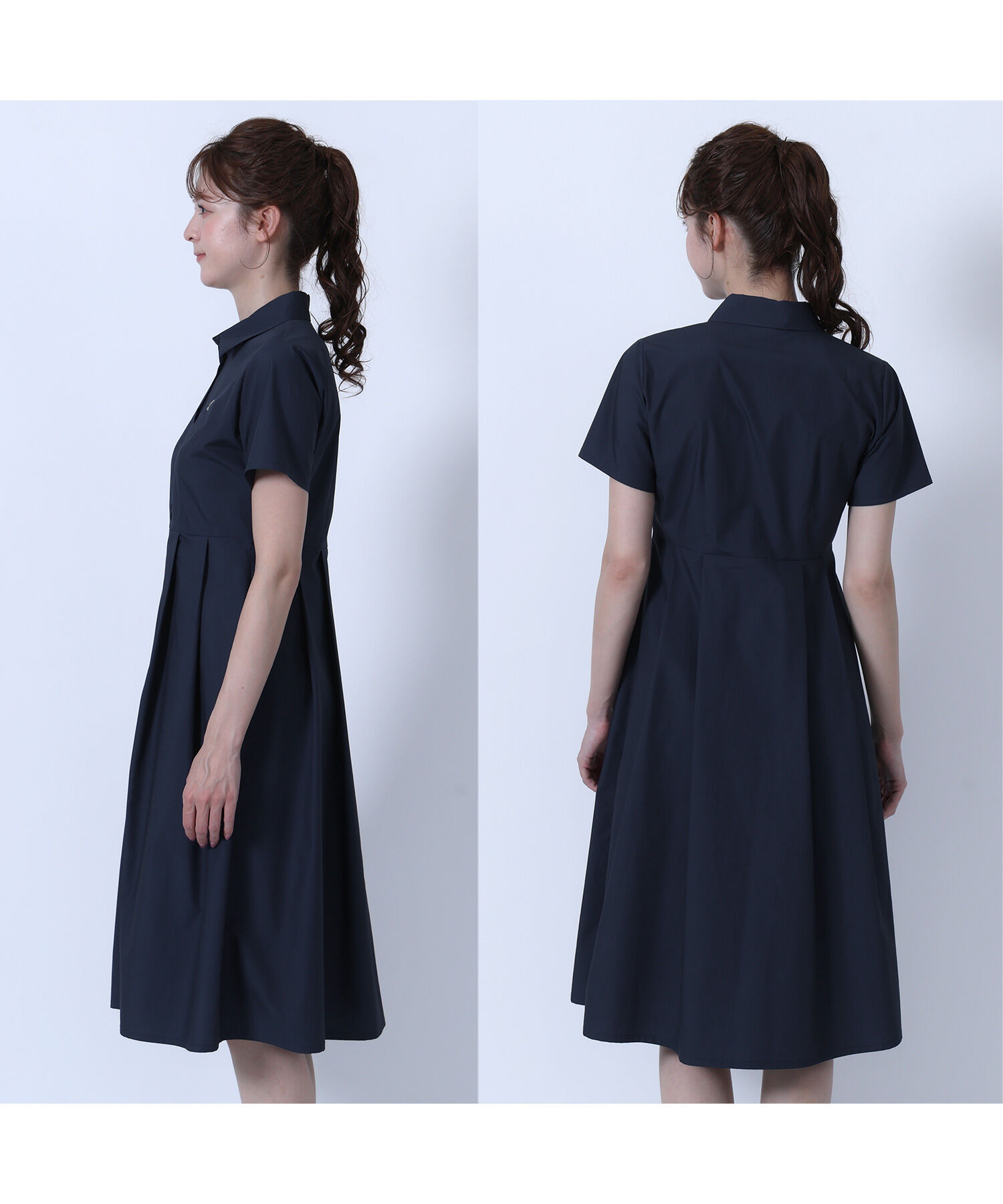 MARY QUANT「ウエストタックシャツ ワンピース」|ワンピース|