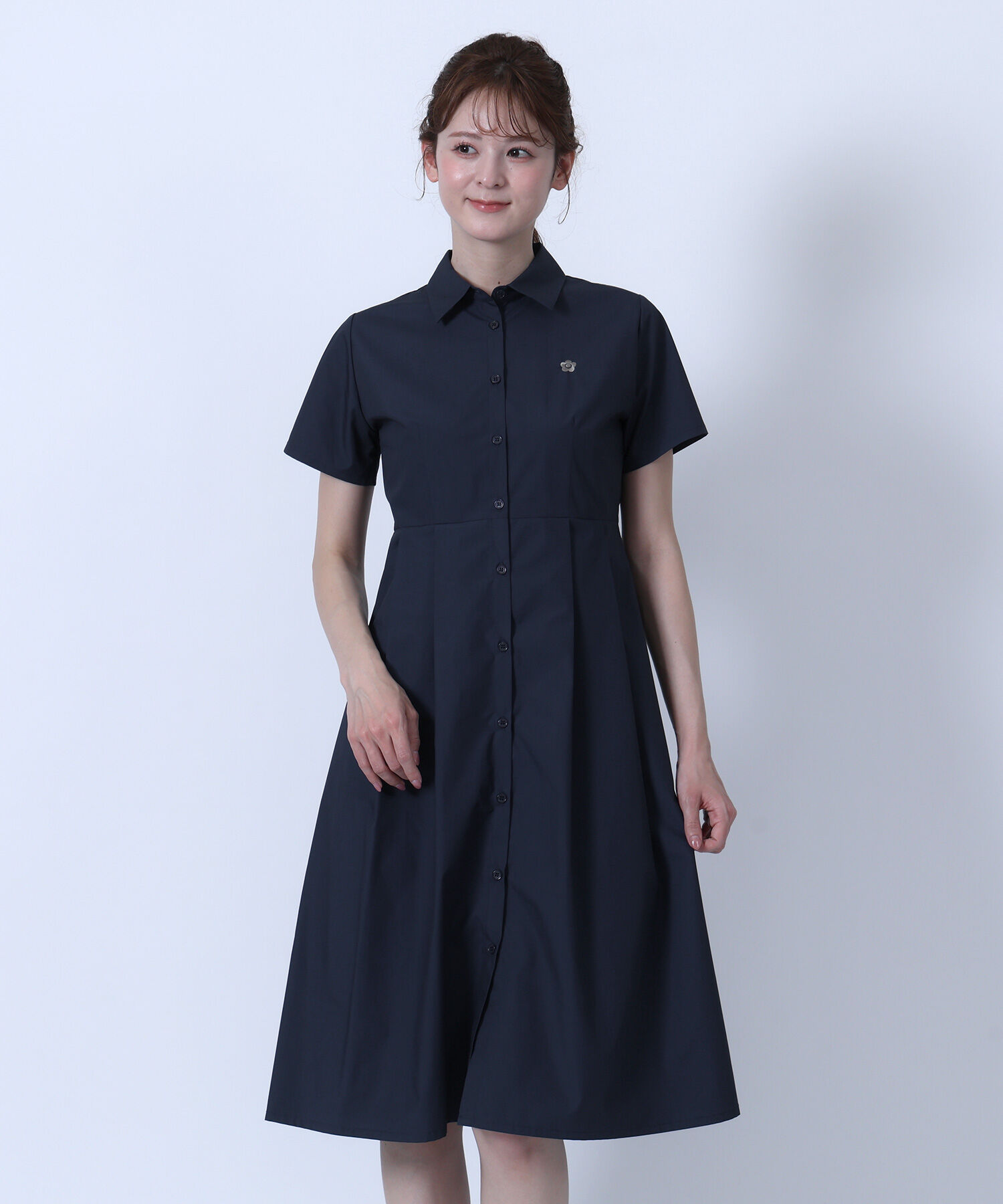 MARY QUANT「ウエストタックシャツ ワンピース」|ワンピース|