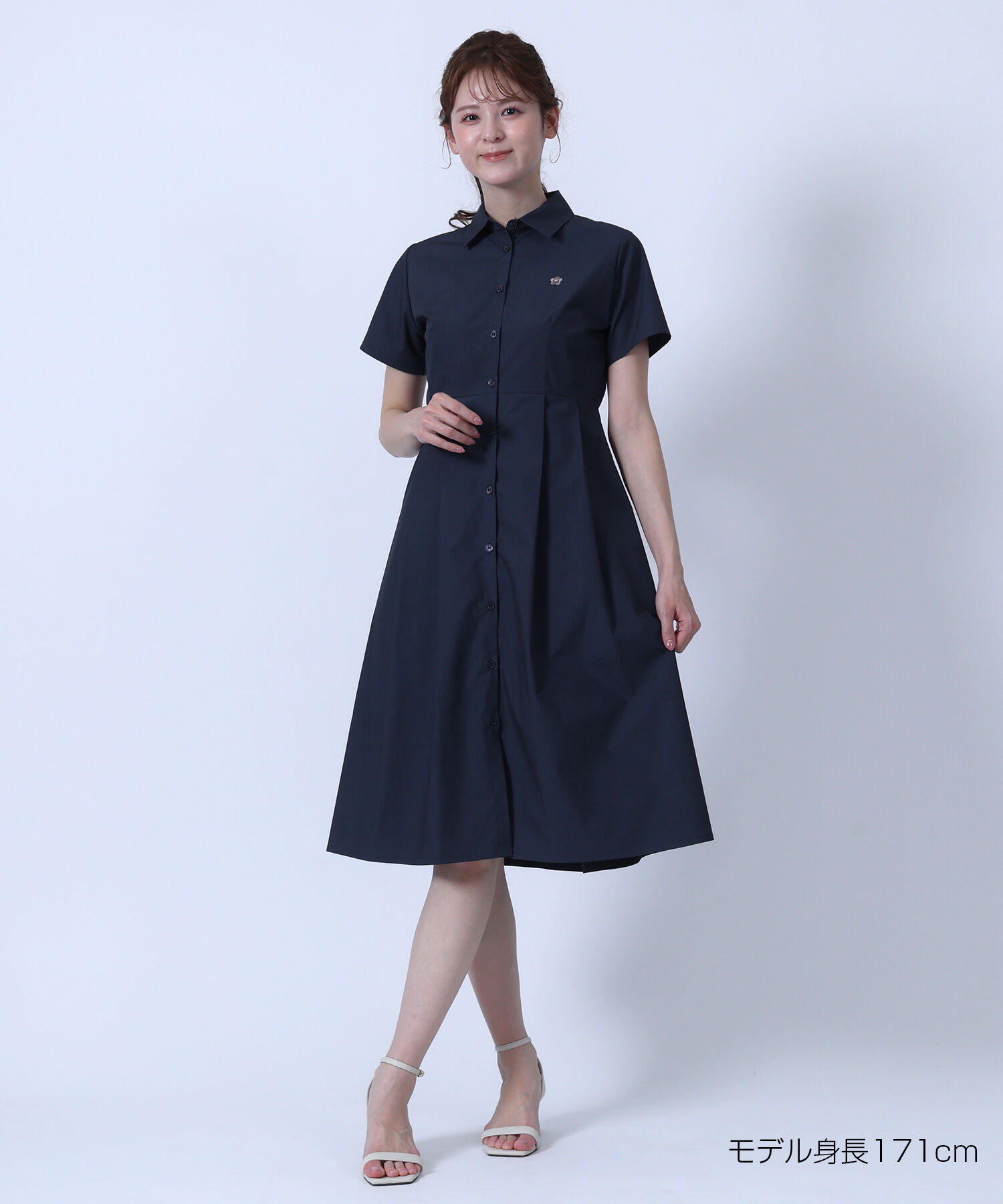 MARY QUANT「ウエストタックシャツ ワンピース」|ワンピース|
