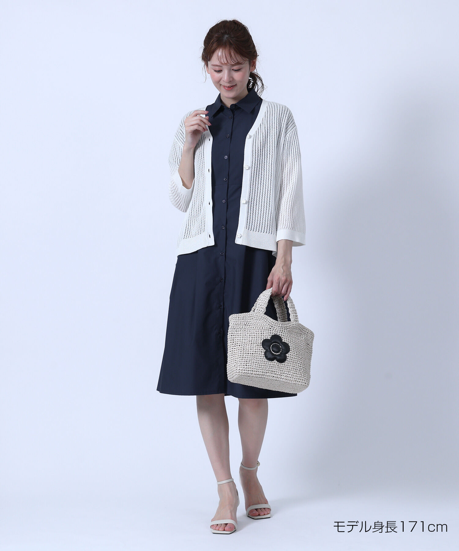 MARY QUANT「ウエストタックシャツ ワンピース」|ワンピース|