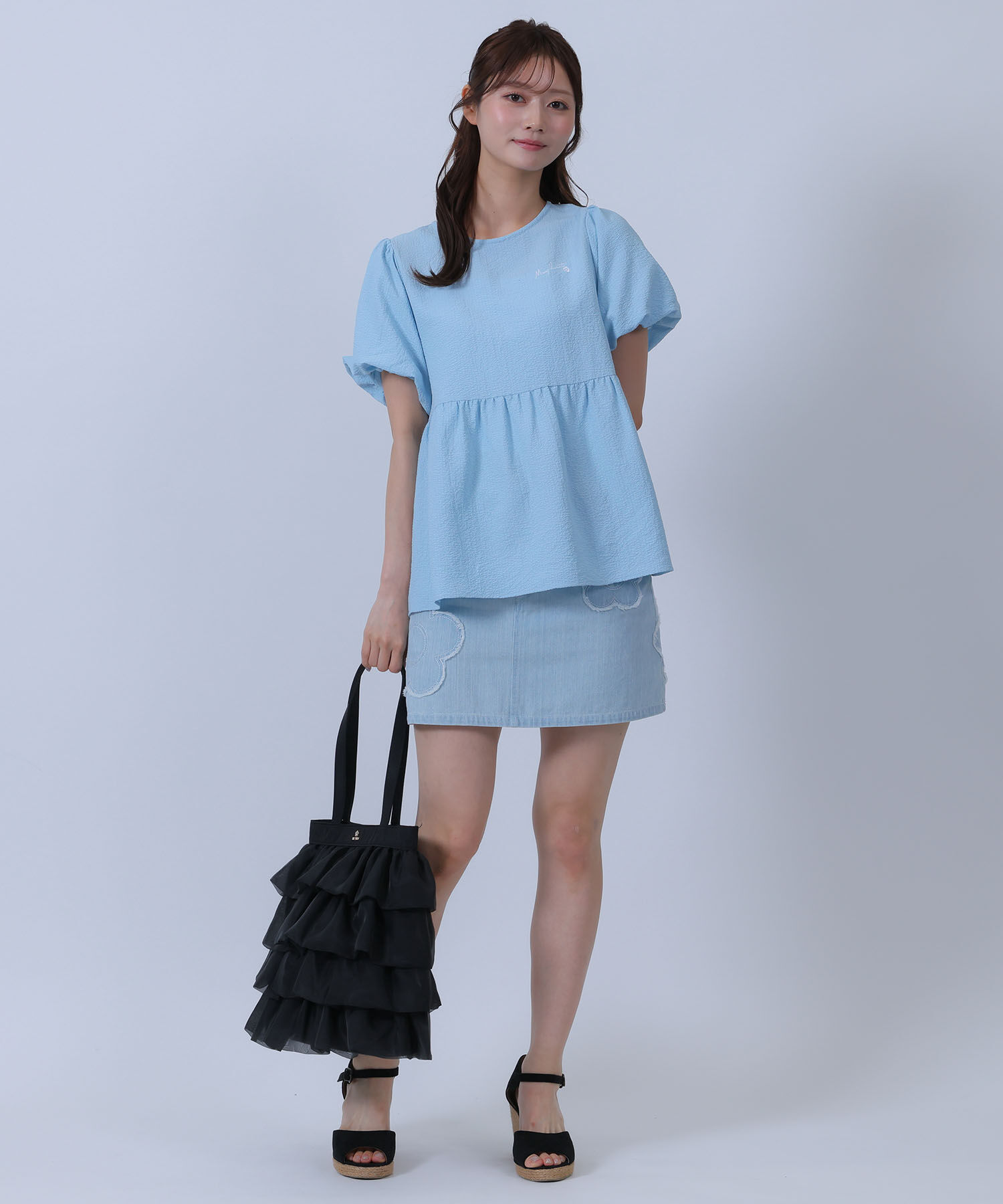 MARY QUANT「ティアードシアー トート」|トートバッグ|