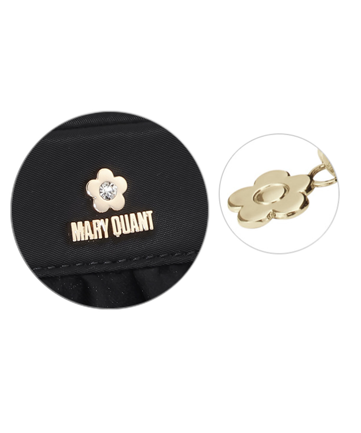 MARY QUANT「ティアードシアー キューボイドポーチミニ」|ポーチ|