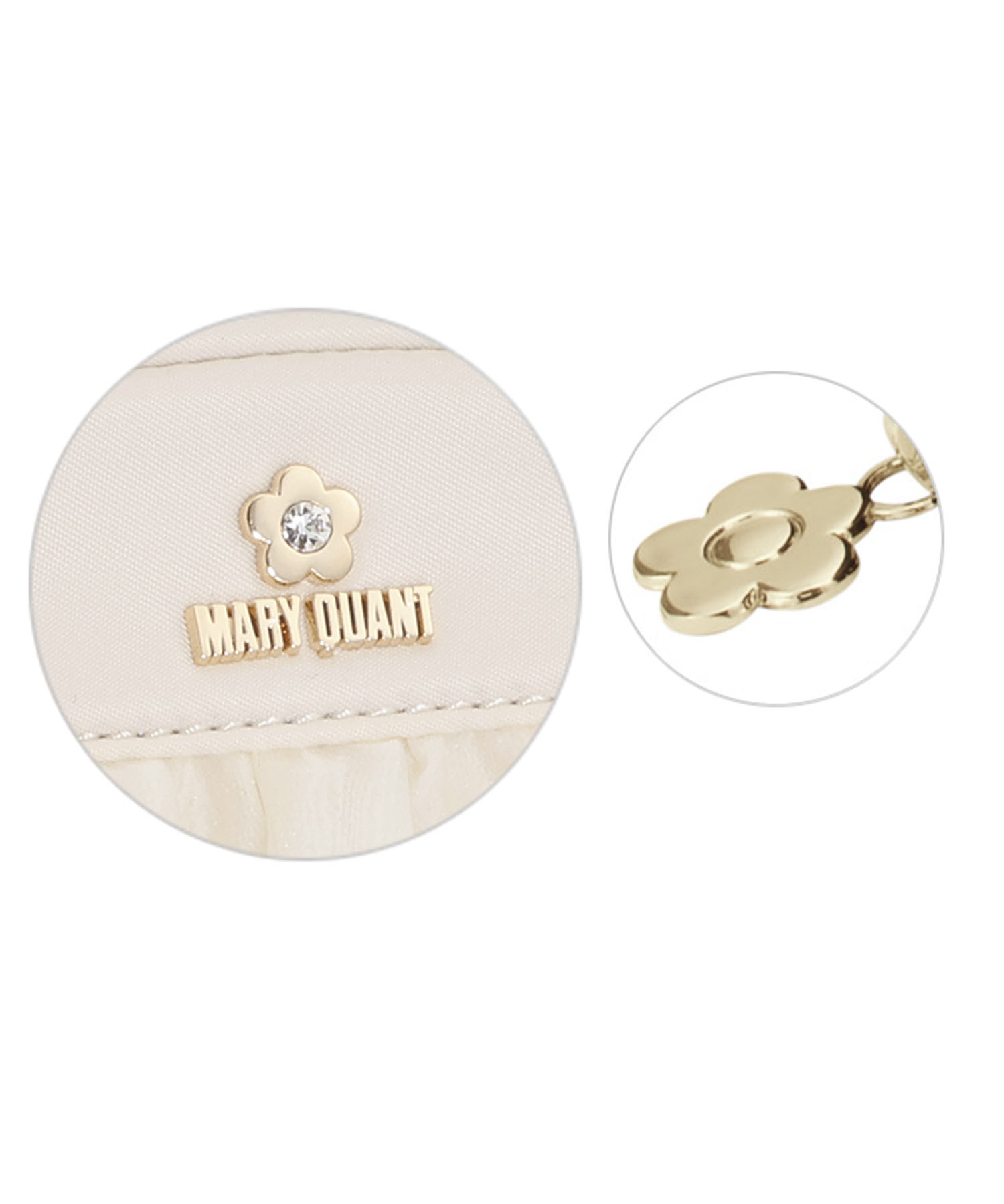 MARY QUANT「ティアードシアー キューボイドポーチミニ」|ポーチ|