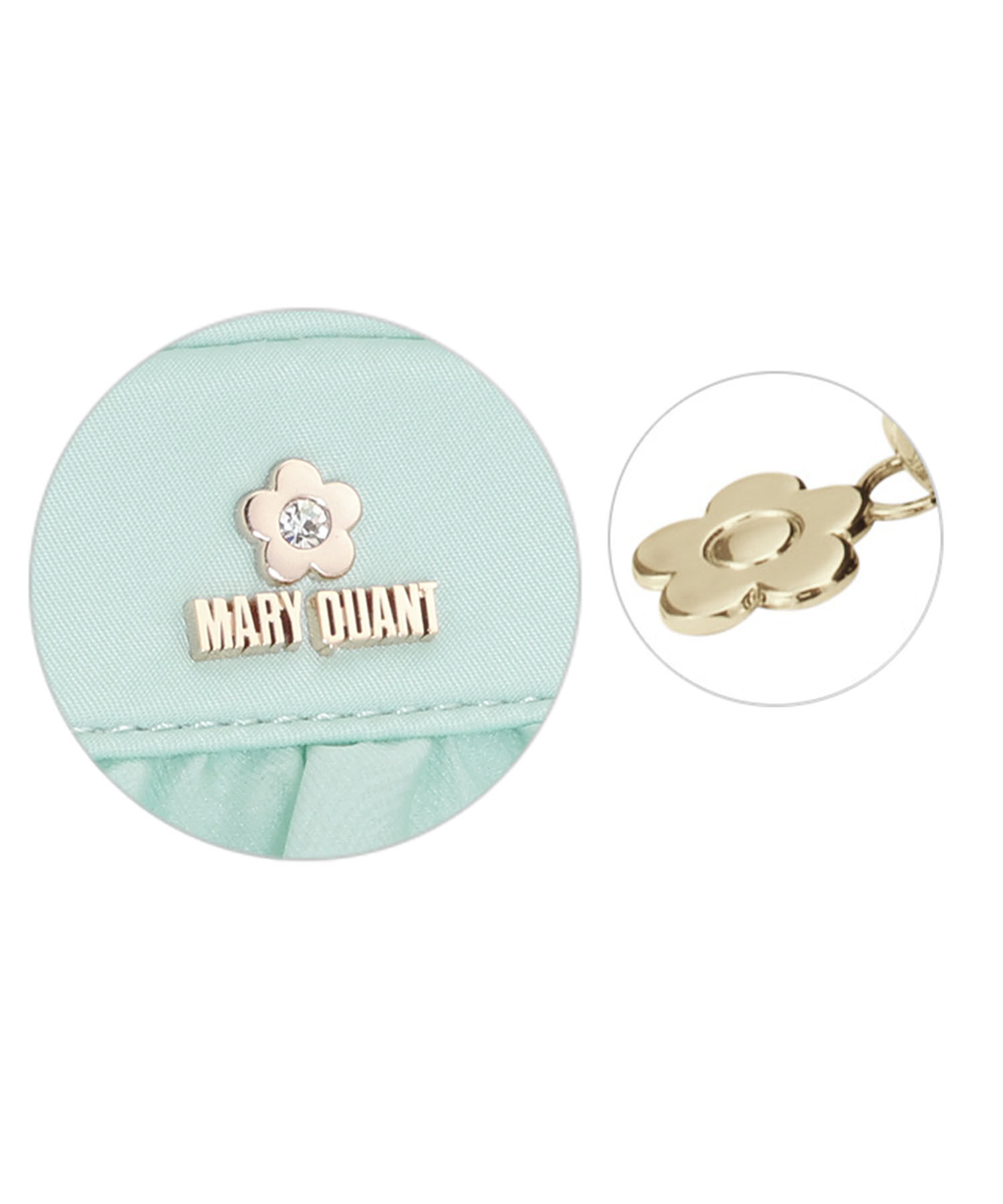 MARY QUANT「ティアードシアー キューボイドポーチミニ」|ポーチ|