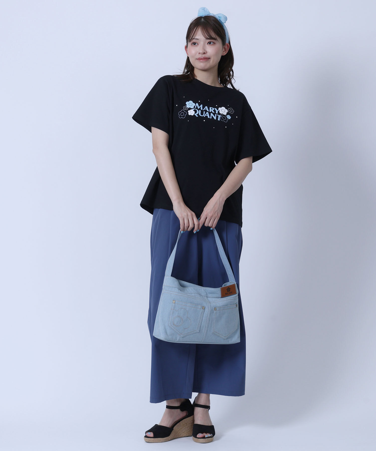 MARY QUANT「ジーンズポケットデザイン トート」|トートバッグ|