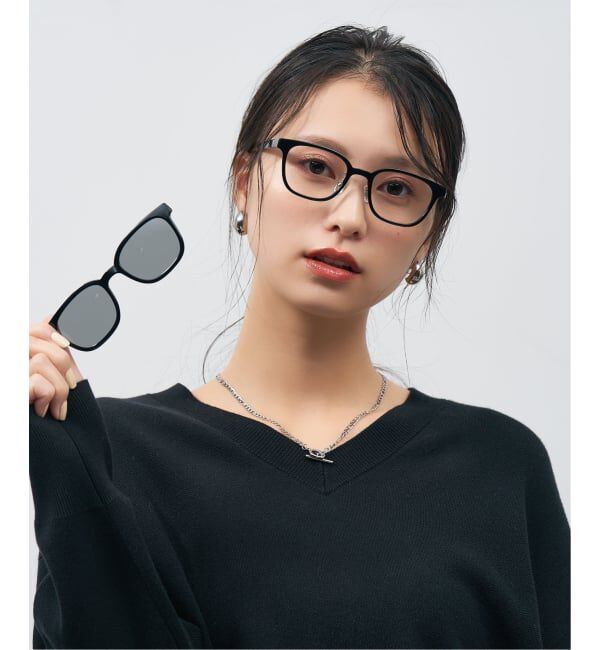  「Zoff MARW UNITED ARROWS 2way メガネ サングラス (偏光機能搭載) ユナイテッドアローズ  レンズ交換券付」|メガネ|
