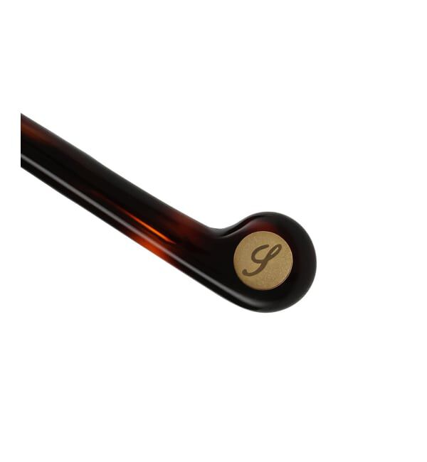  「Zoff｜SHIKANOMA ウェリントン型 サングラス | 中顔面短縮みえ クリアレンズ UVカット UV100%カット」|サングラス|