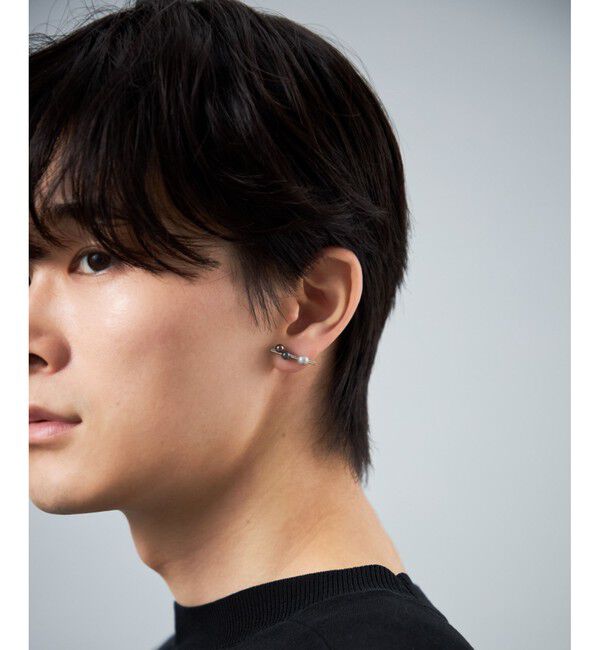Jouete「ピアス カラーパール アシンメトリー」|ピアス|