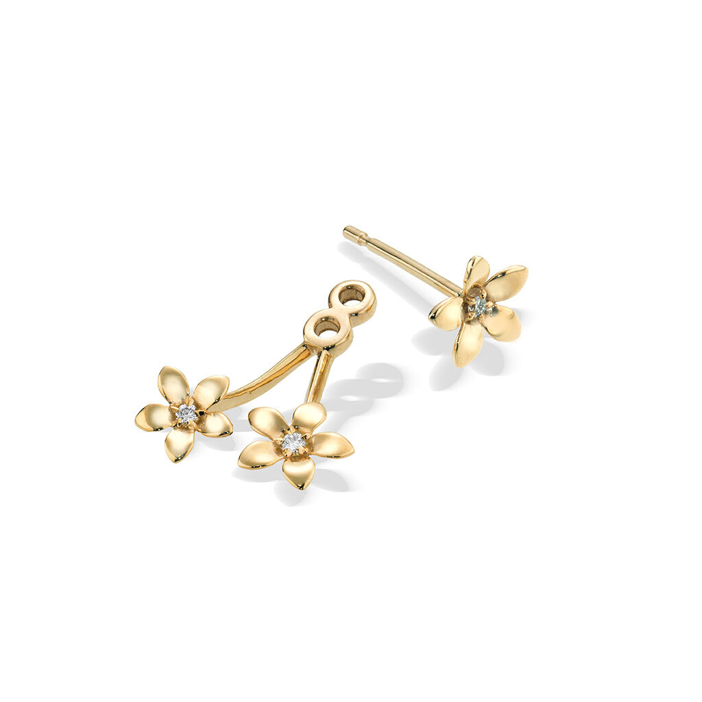 STAR JEWELRY「BLOOMING STAR」|ピアス|