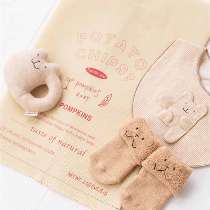 BACKYARD FAMILY「出産祝い ギフトセット 3点セット 通販 日本製 ブランド ポプキンズ ベビー ギフト」|その他ベビー用品|