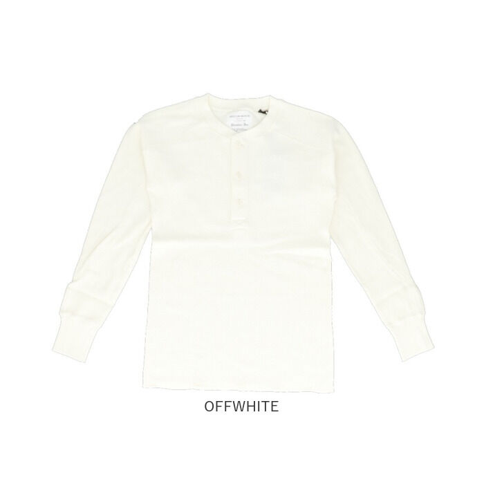 BACKYARD FAMILY「サーマル ヘンリーネック 通販 ロングTシャツ メンズ 長袖tシャツ 長袖 tシャツ カットソー」|Tシャツ・カットソー|