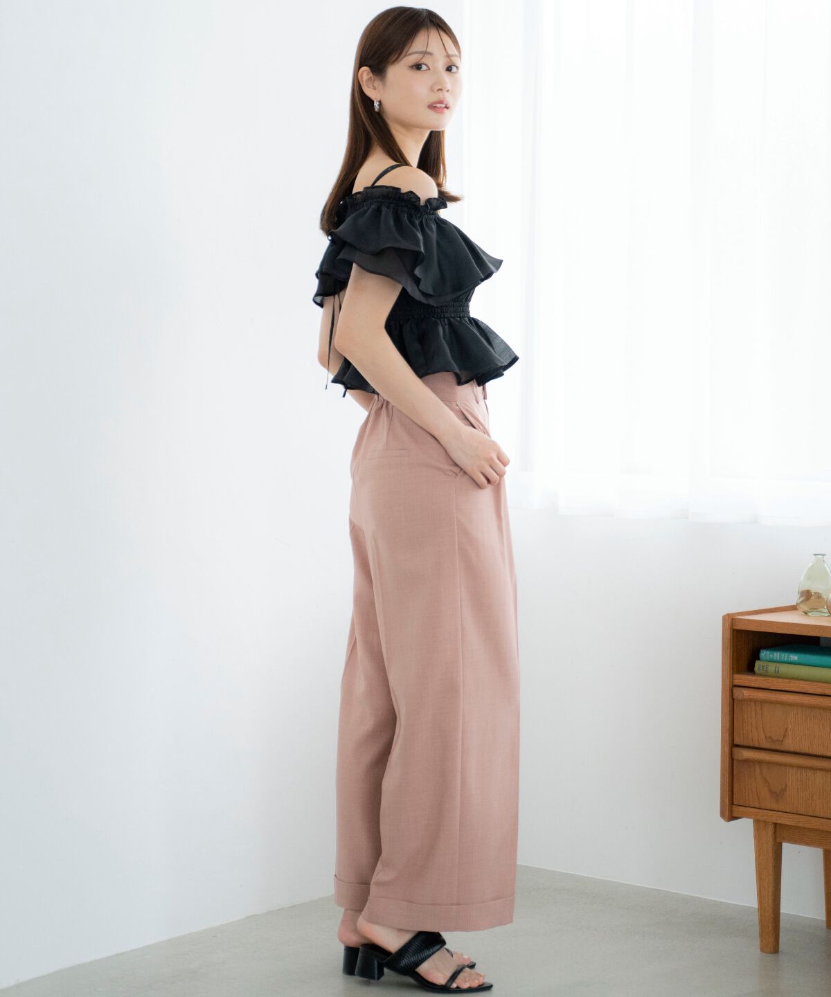 アンドクチュール「2タックワイドパンツ」|その他|