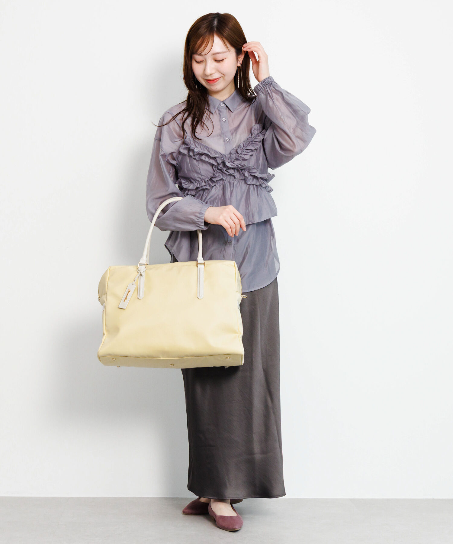 Jewelna Rose「Jewelna Rose グレタ ナイロンボストンバッグ 16182」|ショルダー・メッセンジャー|