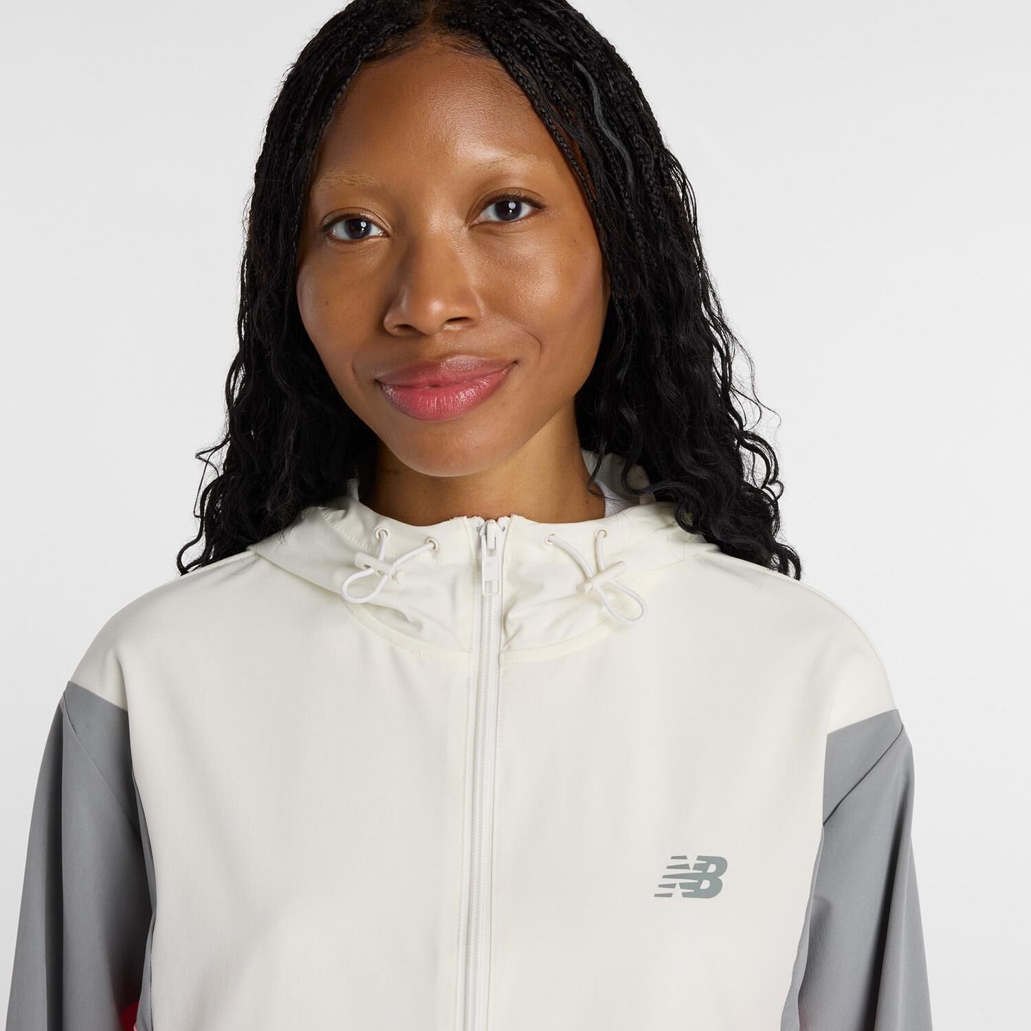 NEW BALANCE 「【NEW BALANCEｳｪｱ】W ｳｰﾌﾞﾝﾌｰﾃﾞｯﾄﾞJK」|ポロシャツ|