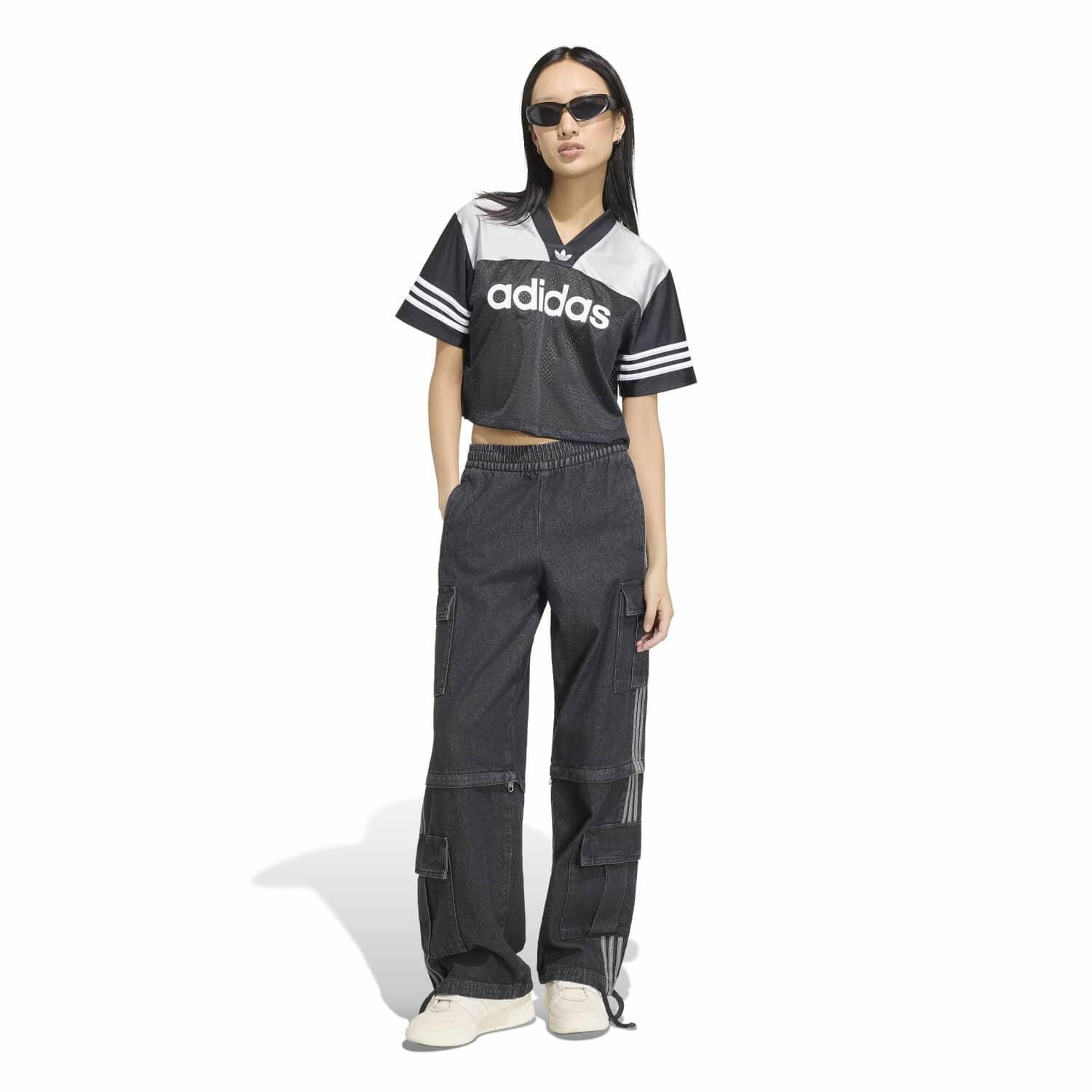 adidas「【ADIDAS ｳｪｱ】W 2IN1 DENIM PANT」|チノ|