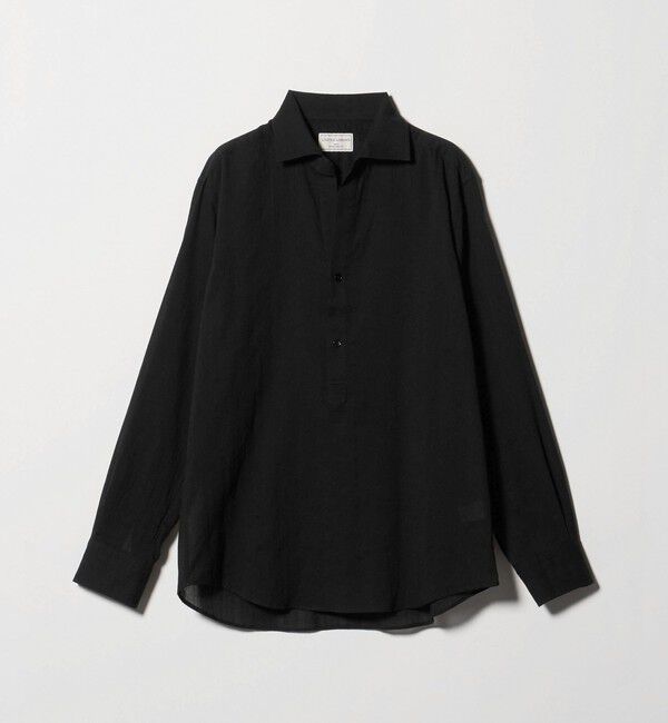 UNITED ARROWS「コードストライプ プルオーバー シャツ」|シャツ・ブラウス|
